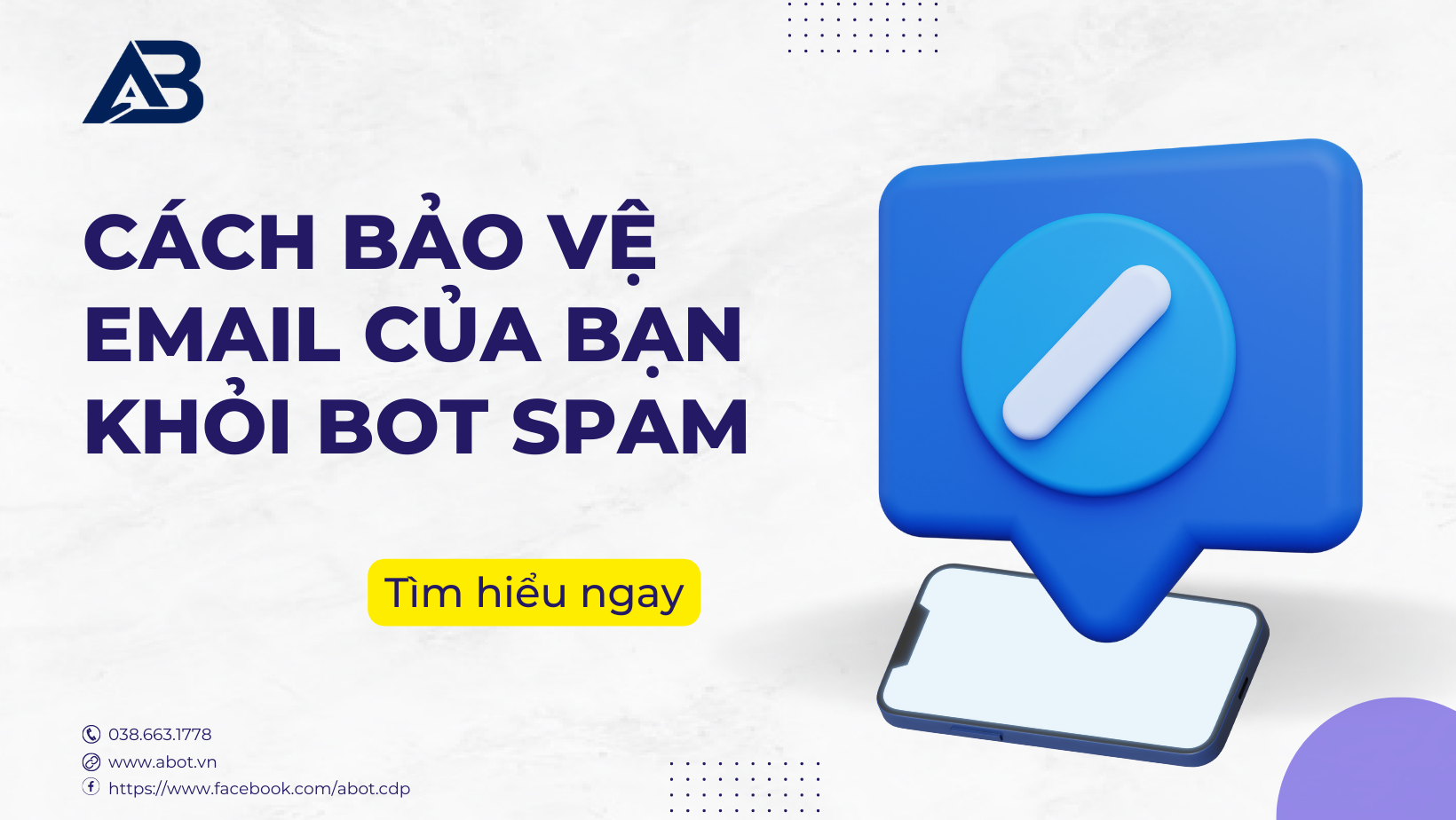 cách bảo vệ email của bạn khỏi bot spam