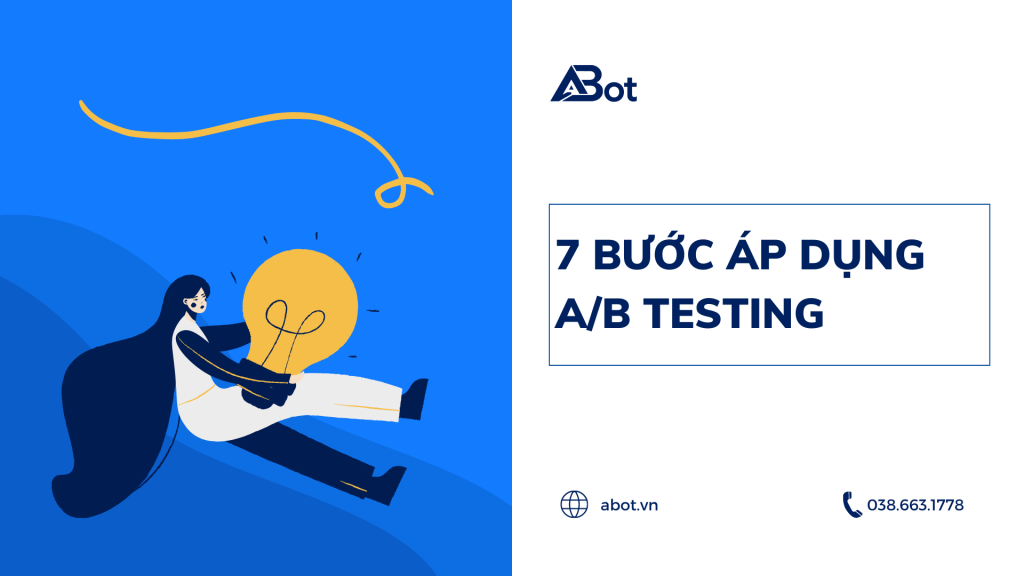 7 bước áp dụng A/B testing